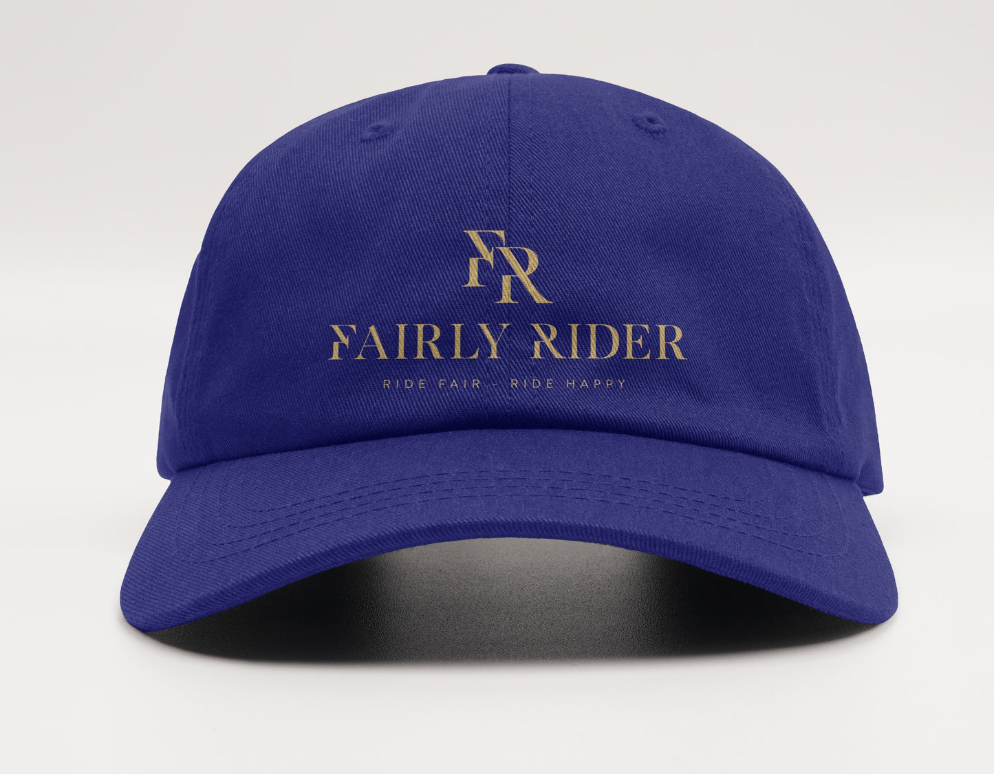 Keps med Fairly Rider-logga